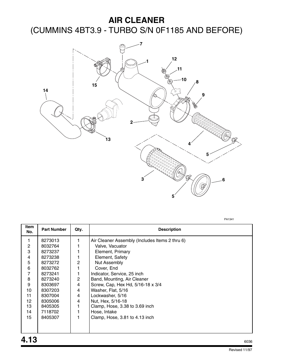SkyTrak 6036 Parts Manual User Manual | Page 126 / 300