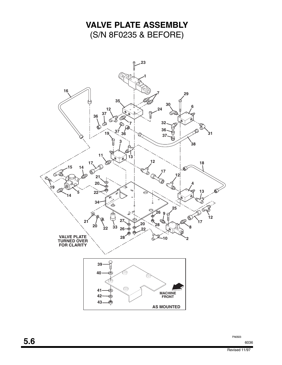 SkyTrak 6036 Parts Manual User Manual | Page 166 / 300