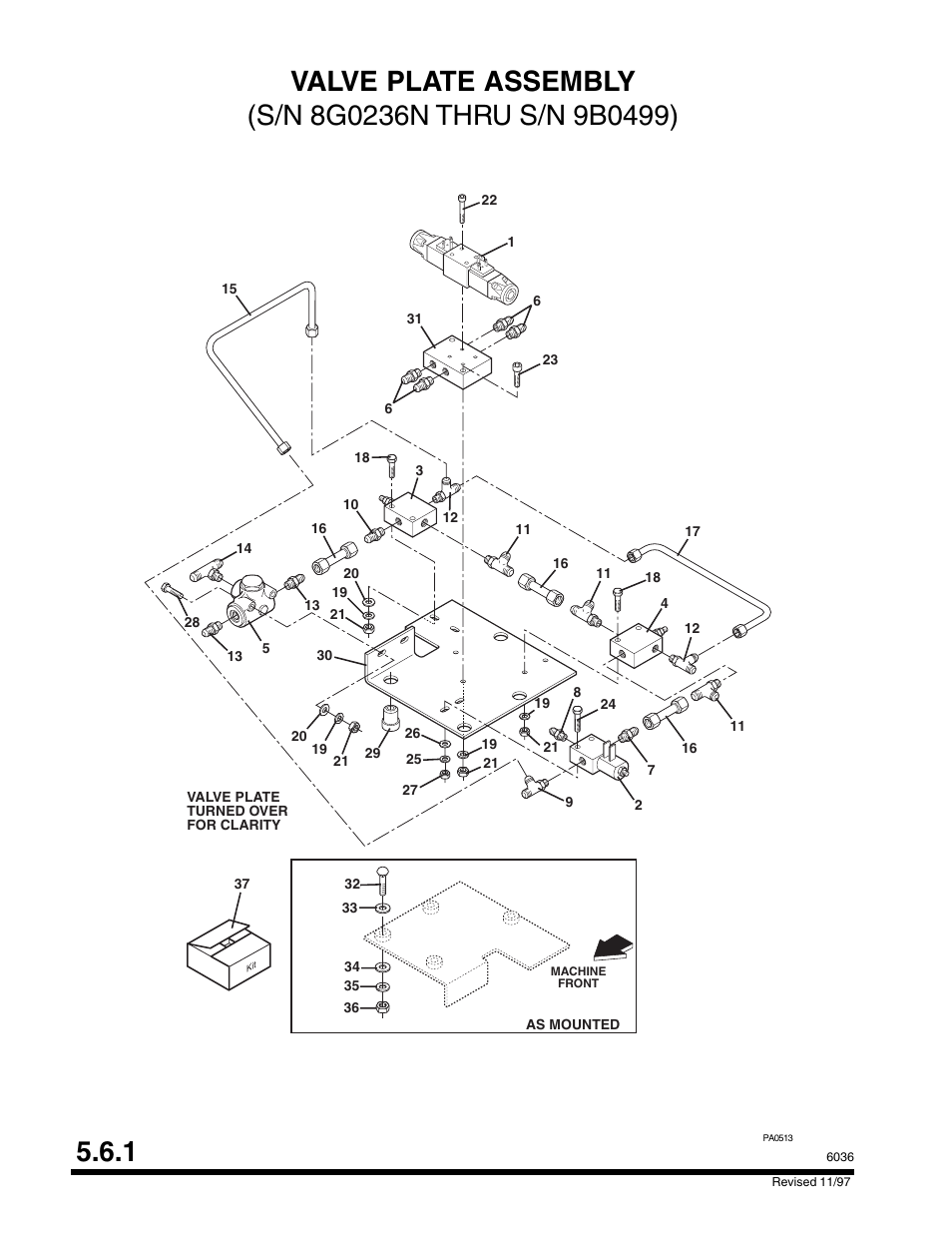 SkyTrak 6036 Parts Manual User Manual | Page 168 / 300