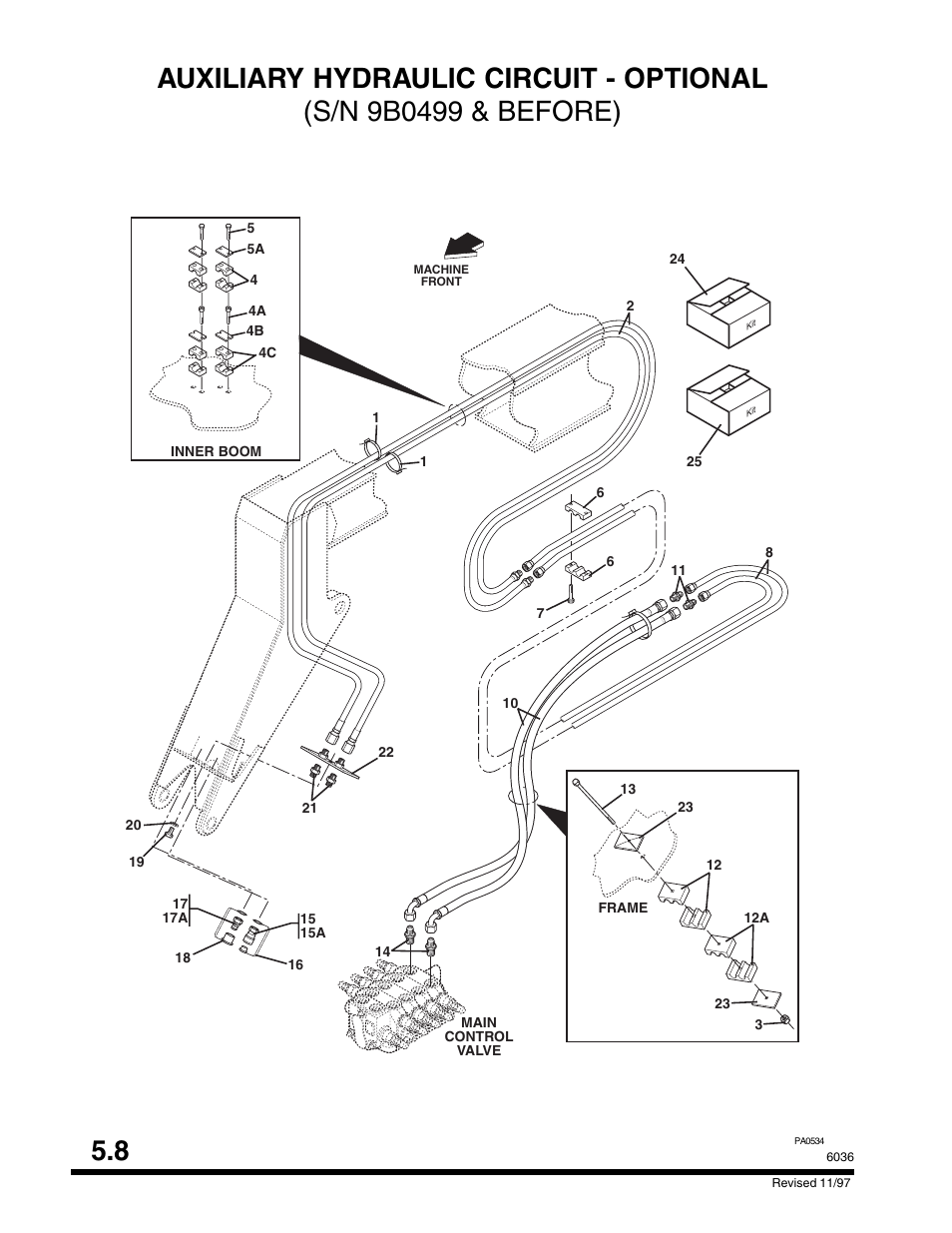 SkyTrak 6036 Parts Manual User Manual | Page 176 / 300