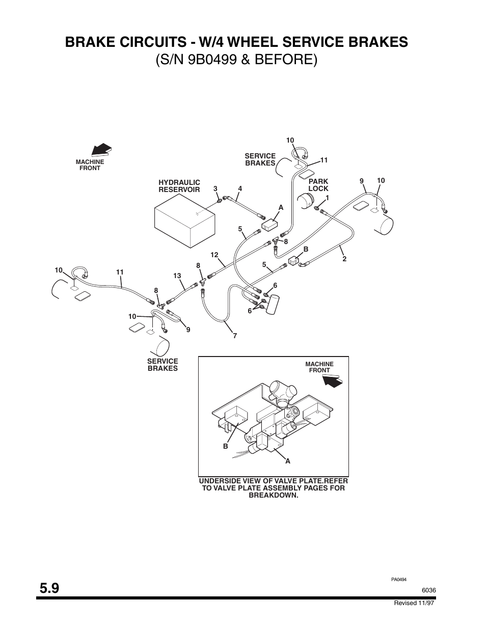 SkyTrak 6036 Parts Manual User Manual | Page 182 / 300