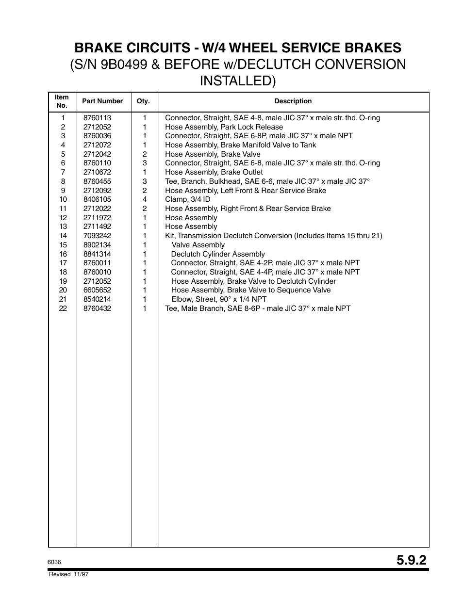 SkyTrak 6036 Parts Manual User Manual | Page 187 / 300