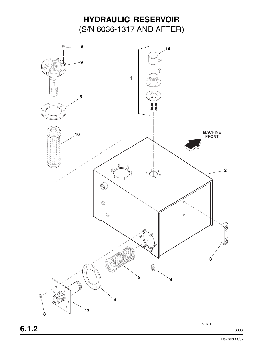 SkyTrak 6036 Parts Manual User Manual | Page 198 / 300
