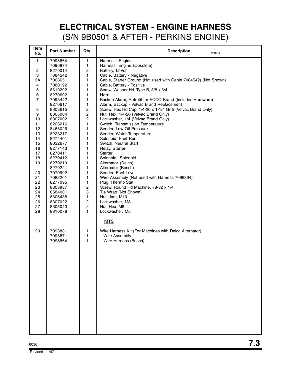 SkyTrak 6036 Parts Manual User Manual | Page 245 / 300