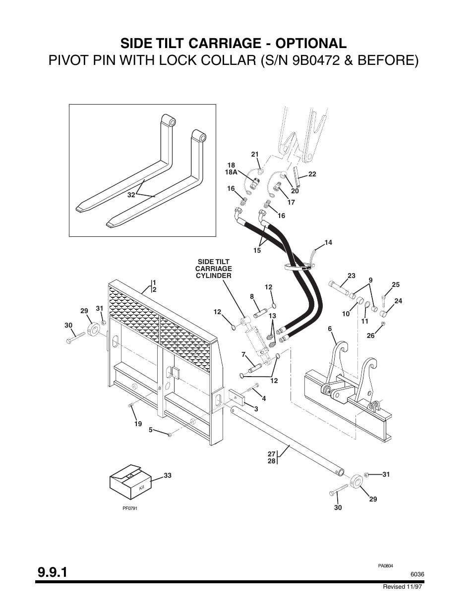 SkyTrak 6036 Parts Manual User Manual | Page 272 / 300