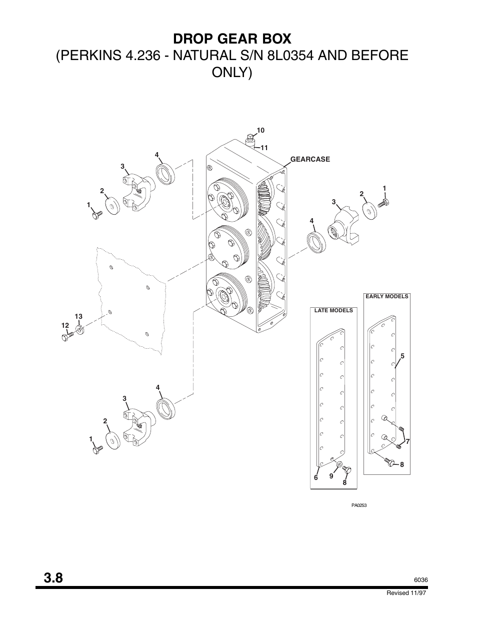 SkyTrak 6036 Parts Manual User Manual | Page 68 / 300