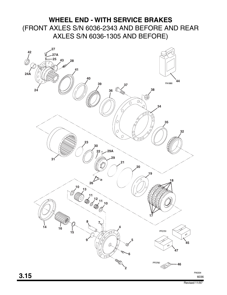 SkyTrak 6036 Parts Manual User Manual | Page 82 / 300