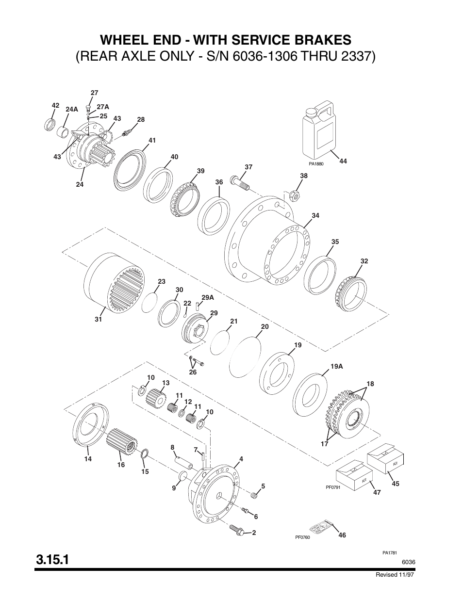 SkyTrak 6036 Parts Manual User Manual | Page 84 / 300