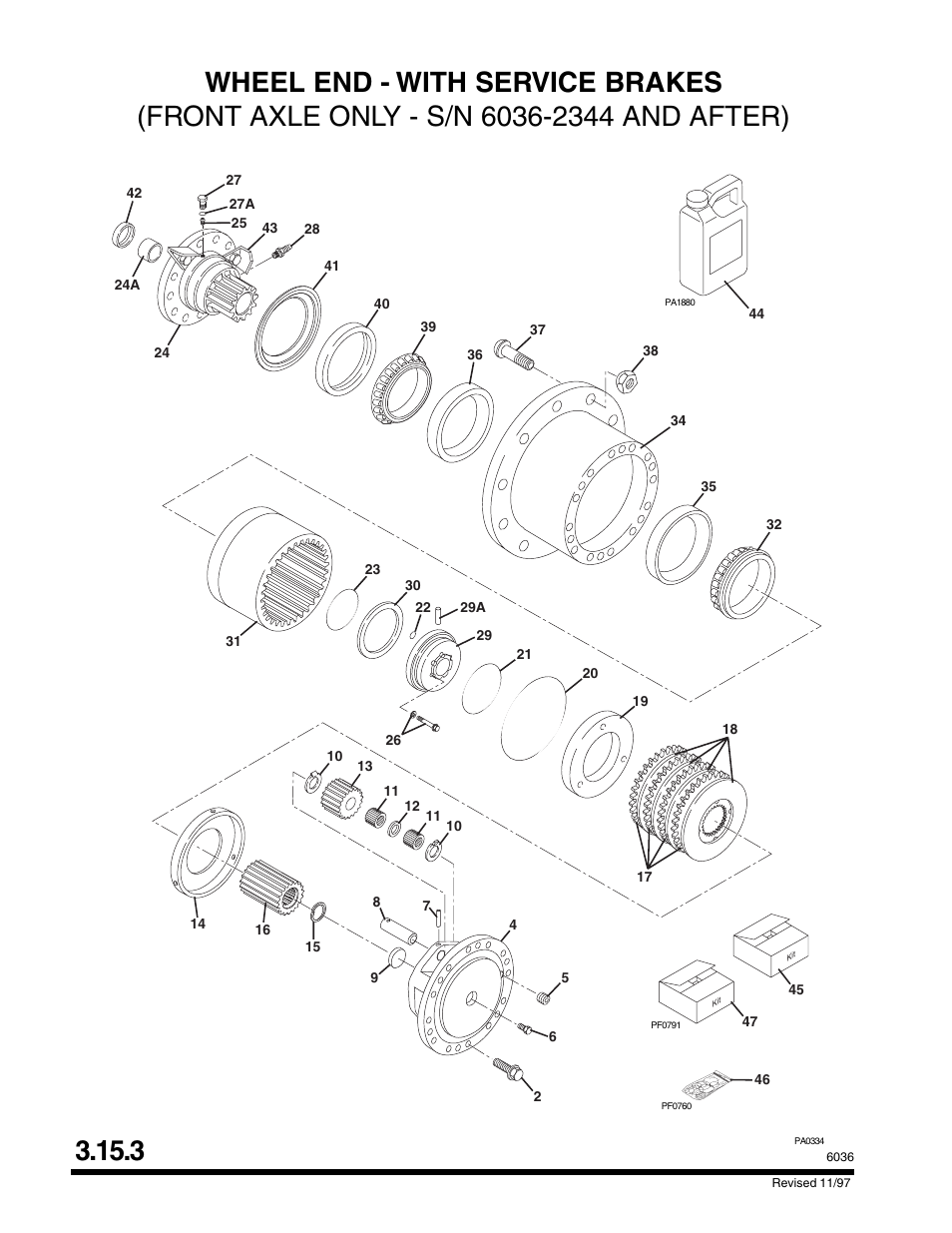 SkyTrak 6036 Parts Manual User Manual | Page 88 / 300