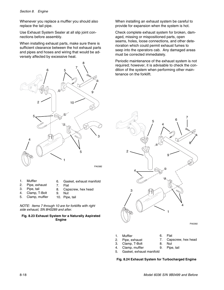 SkyTrak 6036 Service Manual User Manual | Page 104 / 280