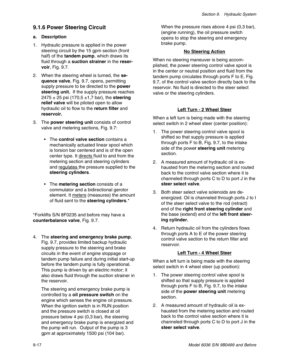 SkyTrak 6036 Service Manual User Manual | Page 130 / 280