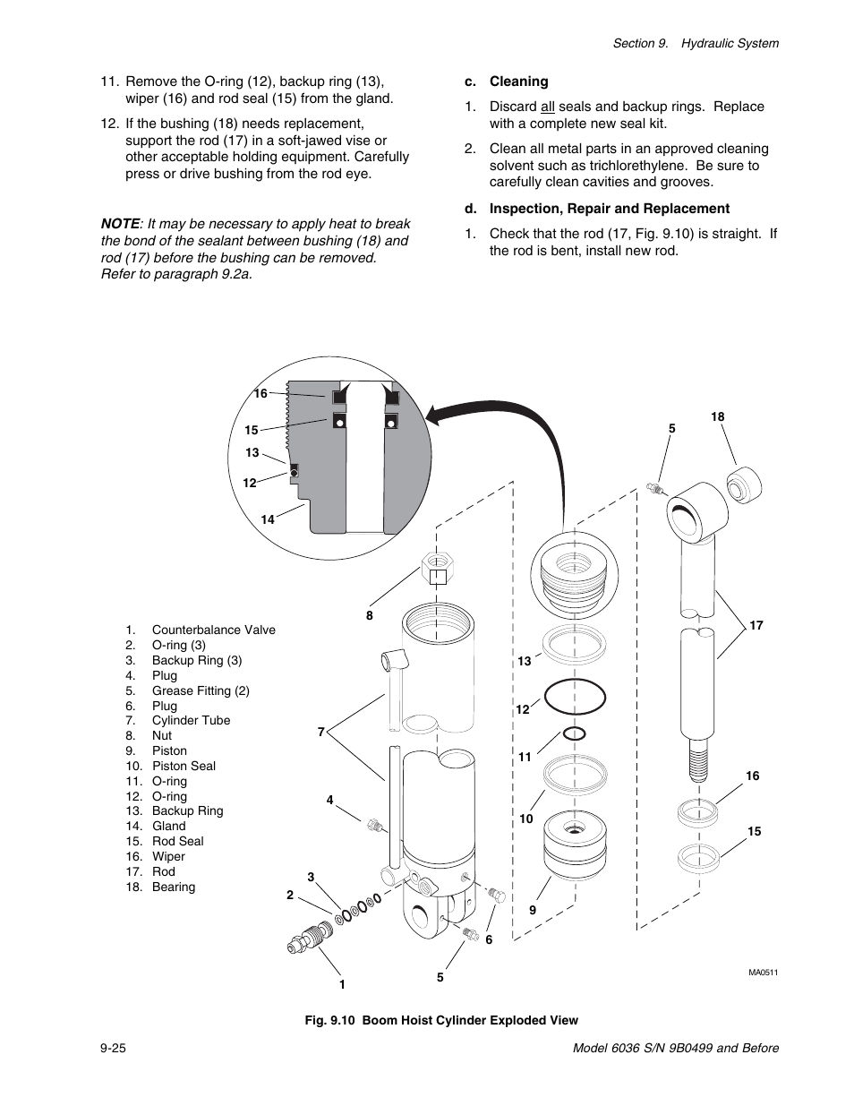 SkyTrak 6036 Service Manual User Manual | Page 138 / 280