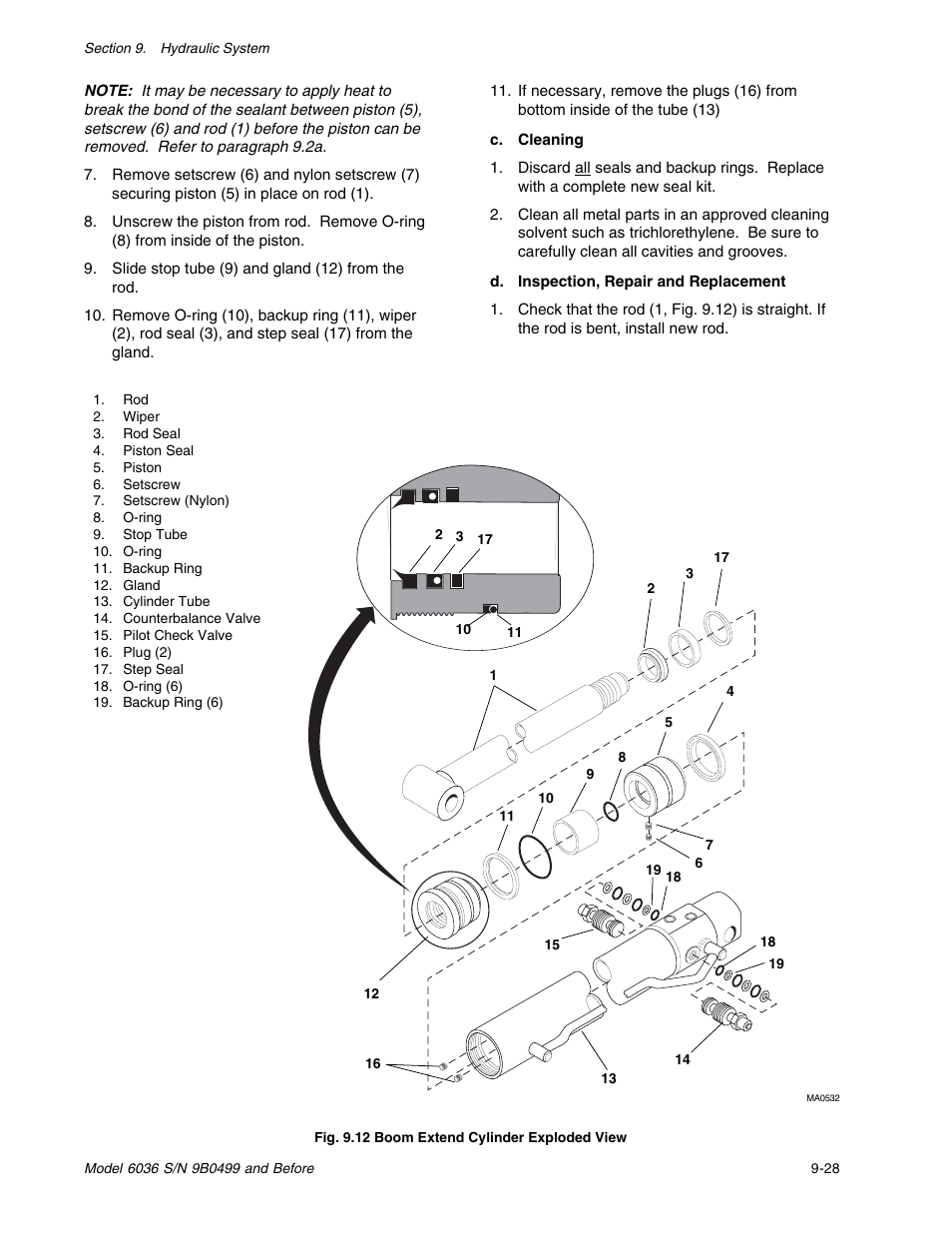SkyTrak 6036 Service Manual User Manual | Page 141 / 280