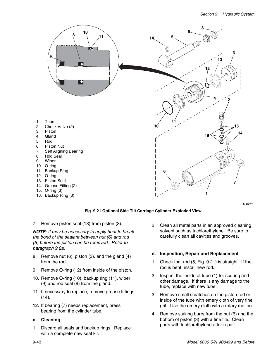 SkyTrak 6036 Service Manual User Manual | Page 156 / 280