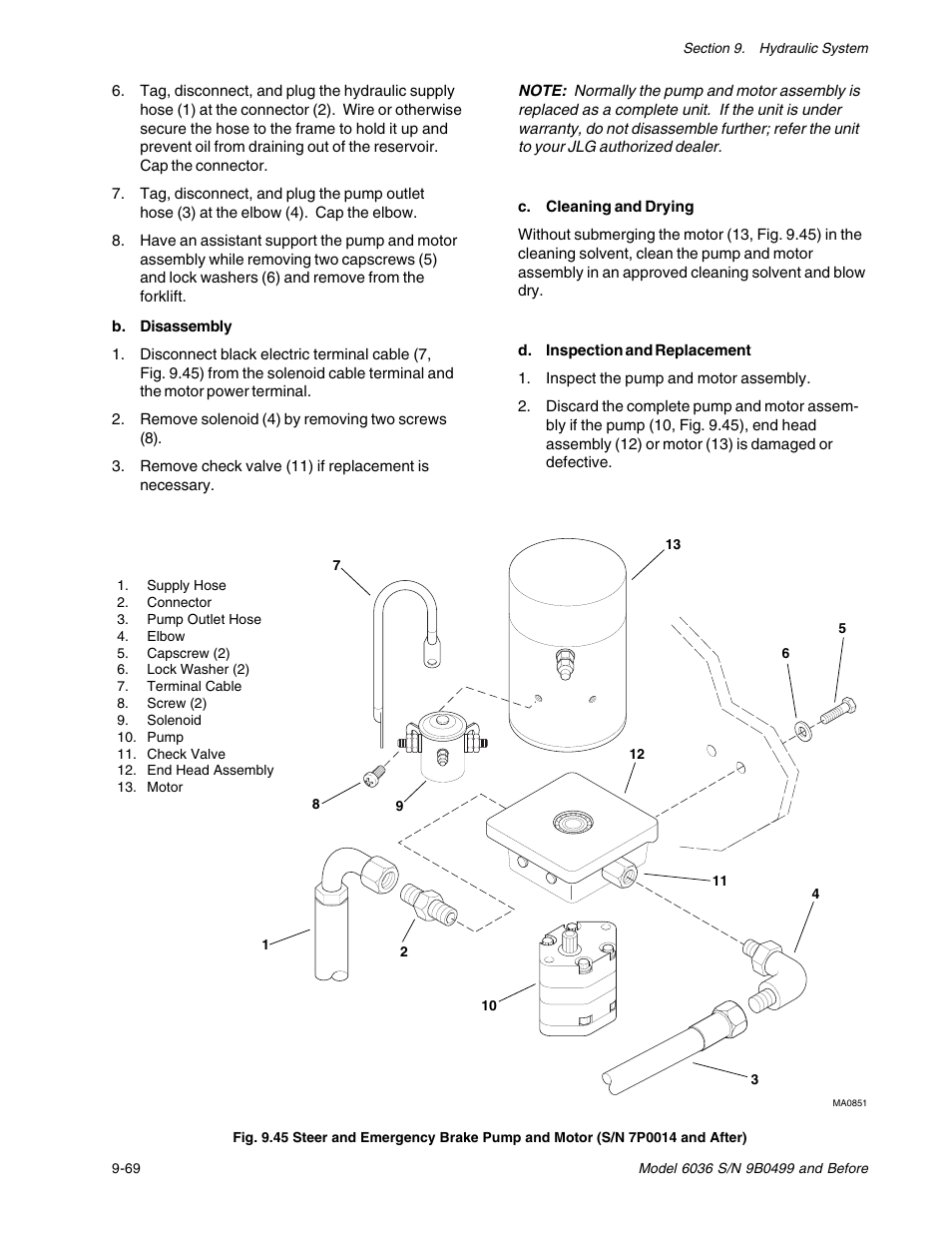 SkyTrak 6036 Service Manual User Manual | Page 182 / 280