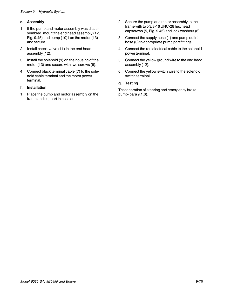 SkyTrak 6036 Service Manual User Manual | Page 183 / 280