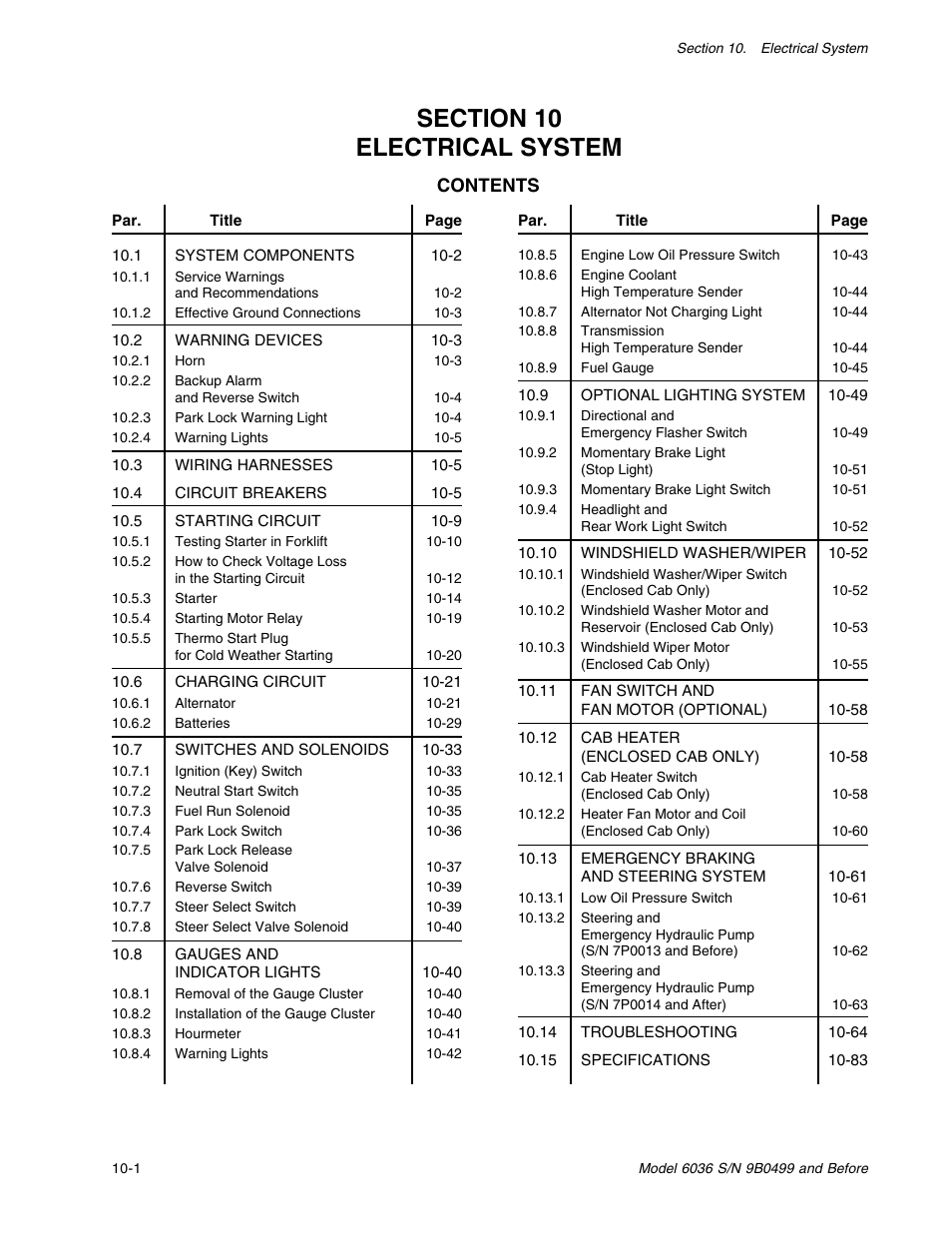 SkyTrak 6036 Service Manual User Manual | Page 194 / 280