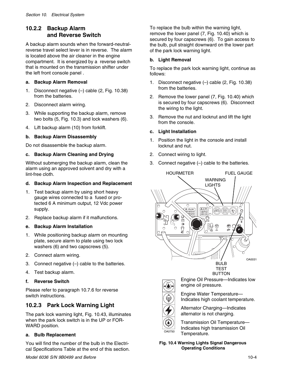 SkyTrak 6036 Service Manual User Manual | Page 197 / 280