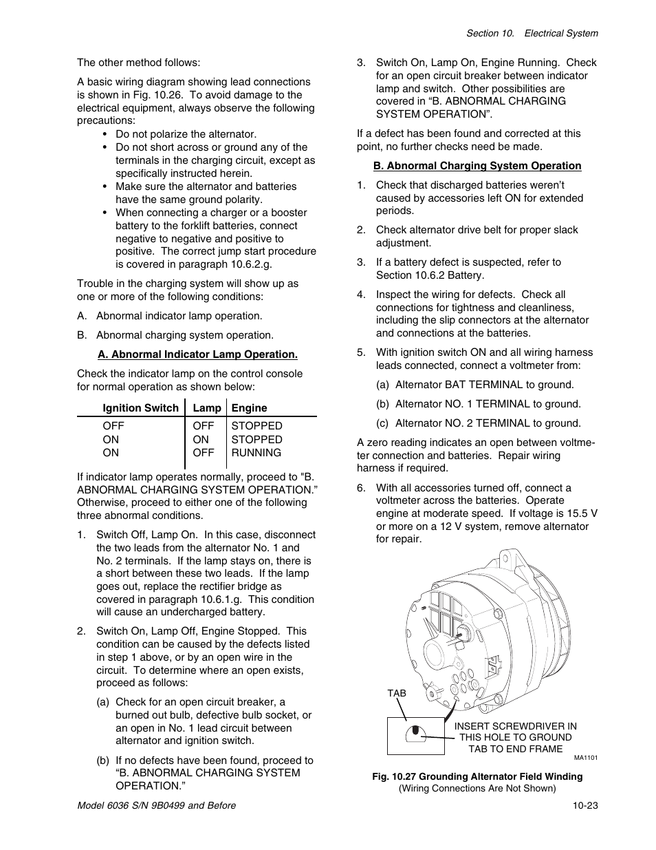 SkyTrak 6036 Service Manual User Manual | Page 217 / 280