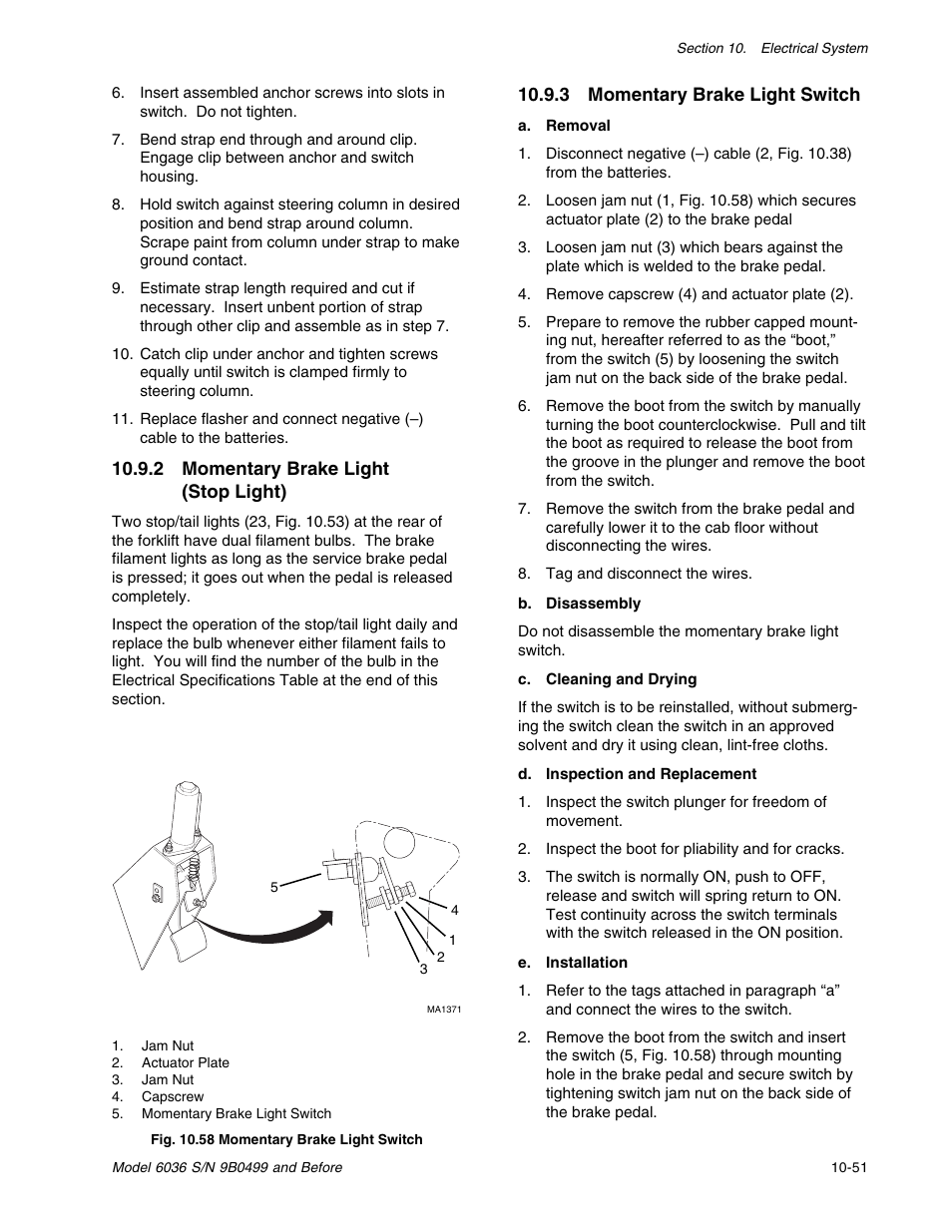 SkyTrak 6036 Service Manual User Manual | Page 245 / 280