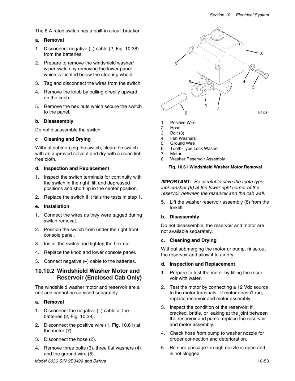 SkyTrak 6036 Service Manual User Manual | Page 247 / 280