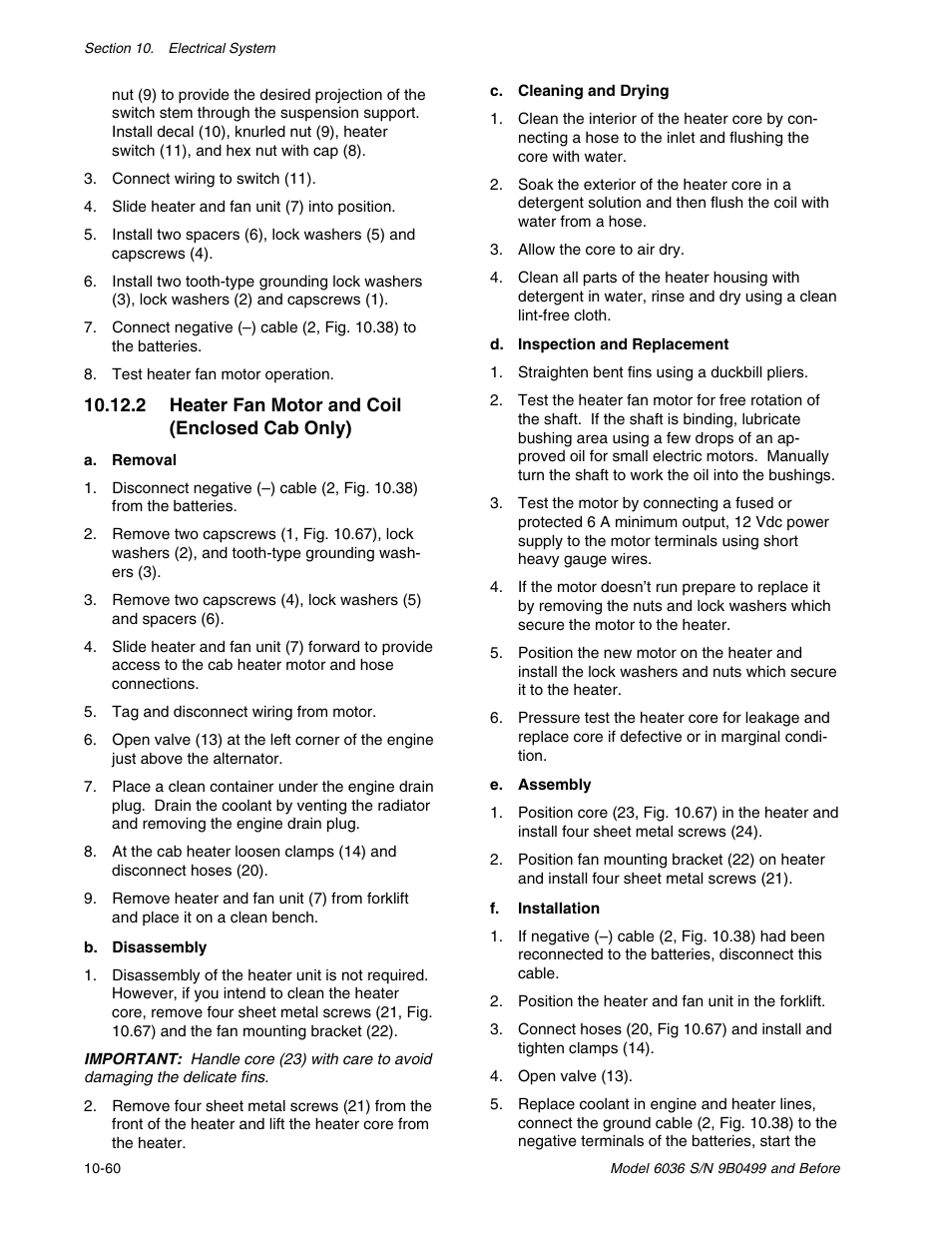 SkyTrak 6036 Service Manual User Manual | Page 254 / 280