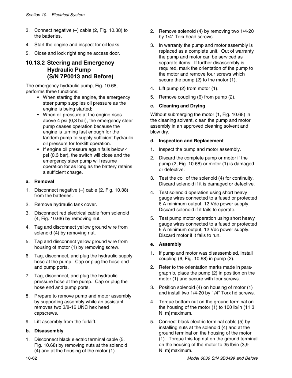 SkyTrak 6036 Service Manual User Manual | Page 256 / 280