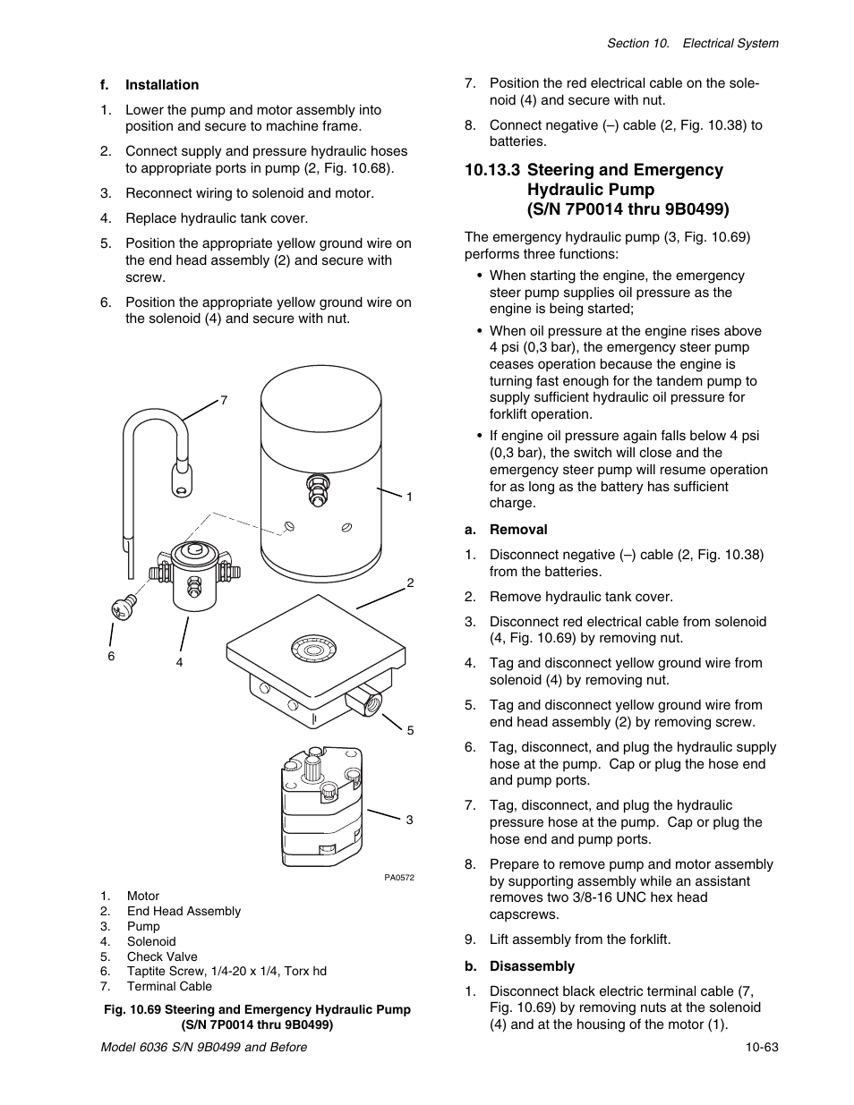 SkyTrak 6036 Service Manual User Manual | Page 257 / 280