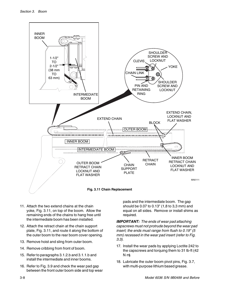 SkyTrak 6036 Service Manual User Manual | Page 26 / 280