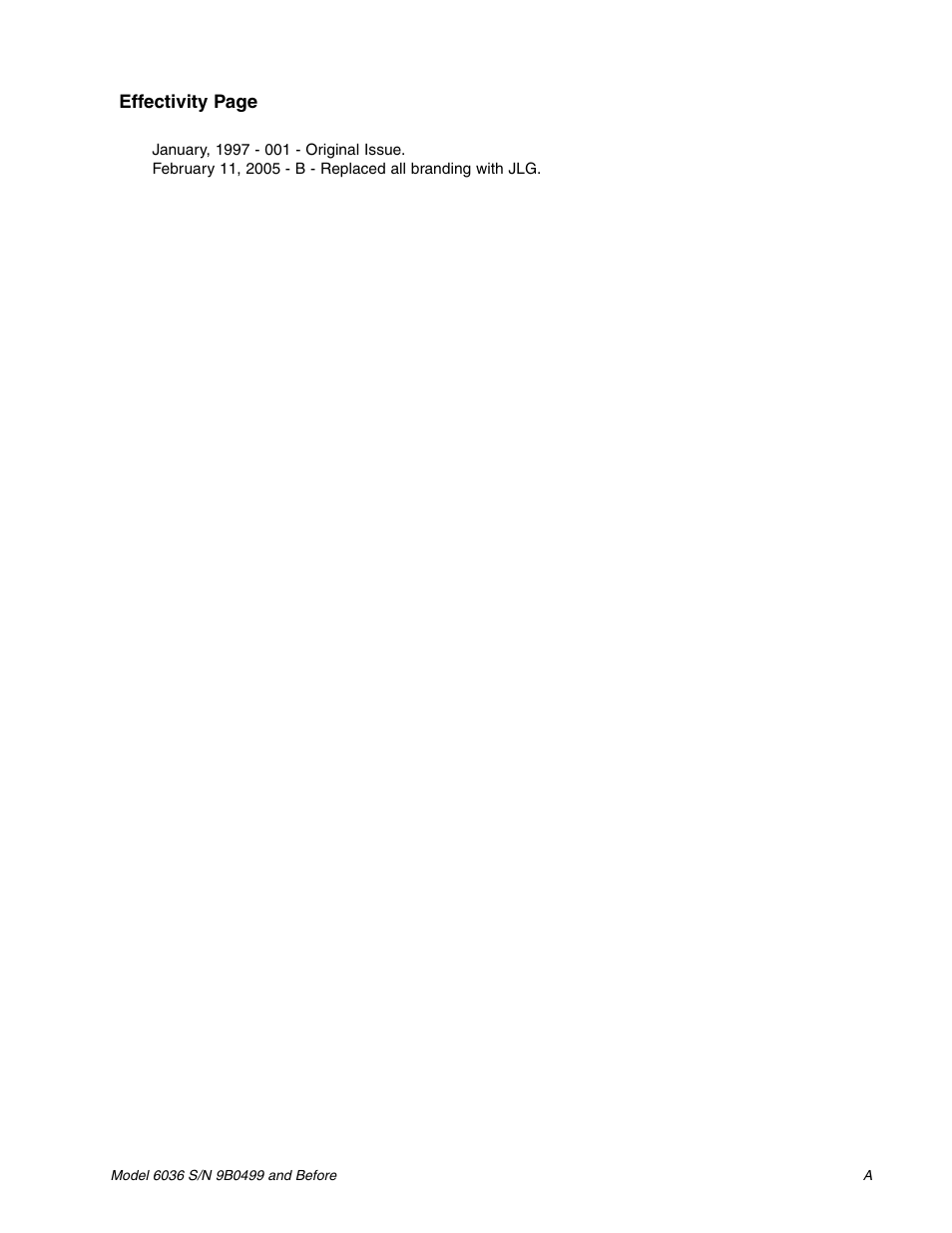 SkyTrak 6036 Service Manual User Manual | Page 3 / 280