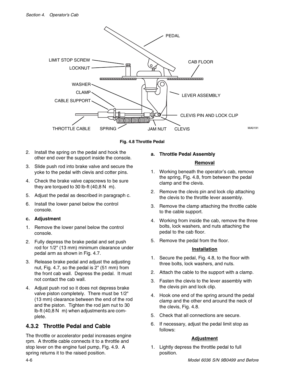 SkyTrak 6036 Service Manual User Manual | Page 42 / 280