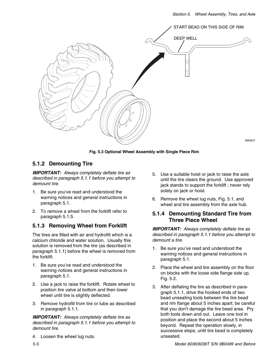 SkyTrak 6036 Service Manual User Manual | Page 50 / 280