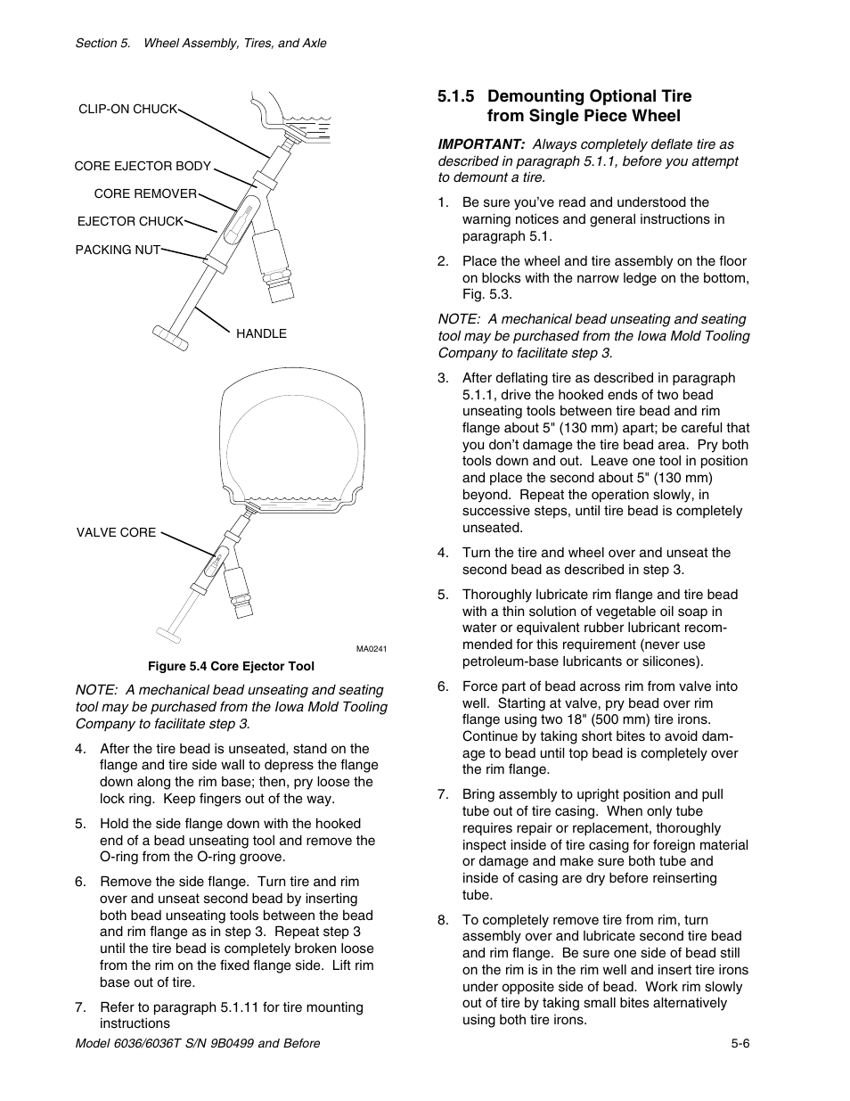 SkyTrak 6036 Service Manual User Manual | Page 51 / 280