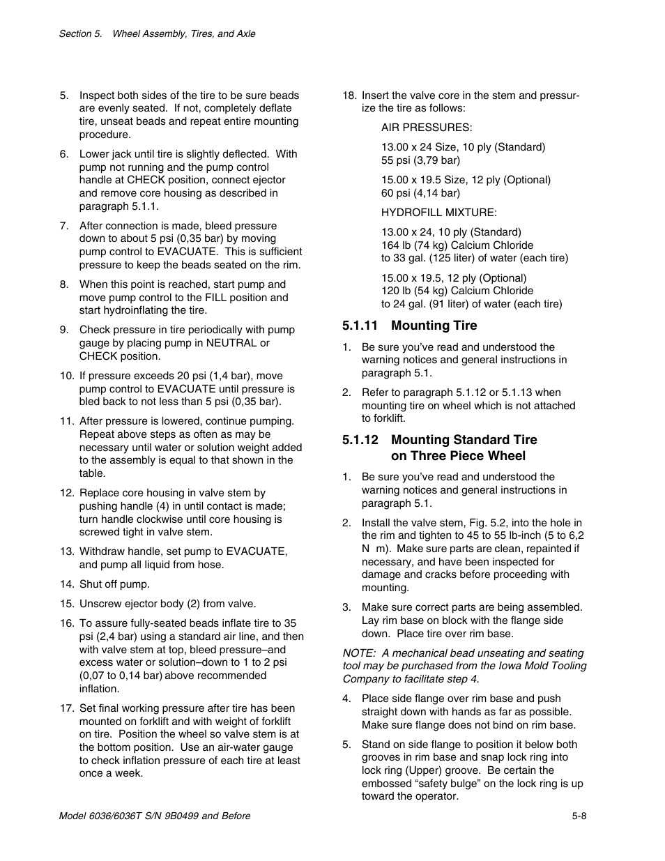 SkyTrak 6036 Service Manual User Manual | Page 53 / 280