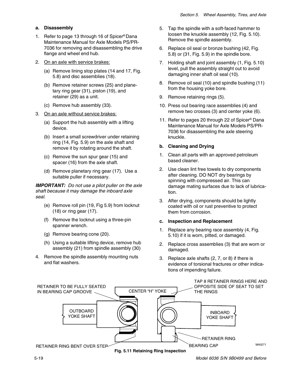 SkyTrak 6036 Service Manual User Manual | Page 64 / 280