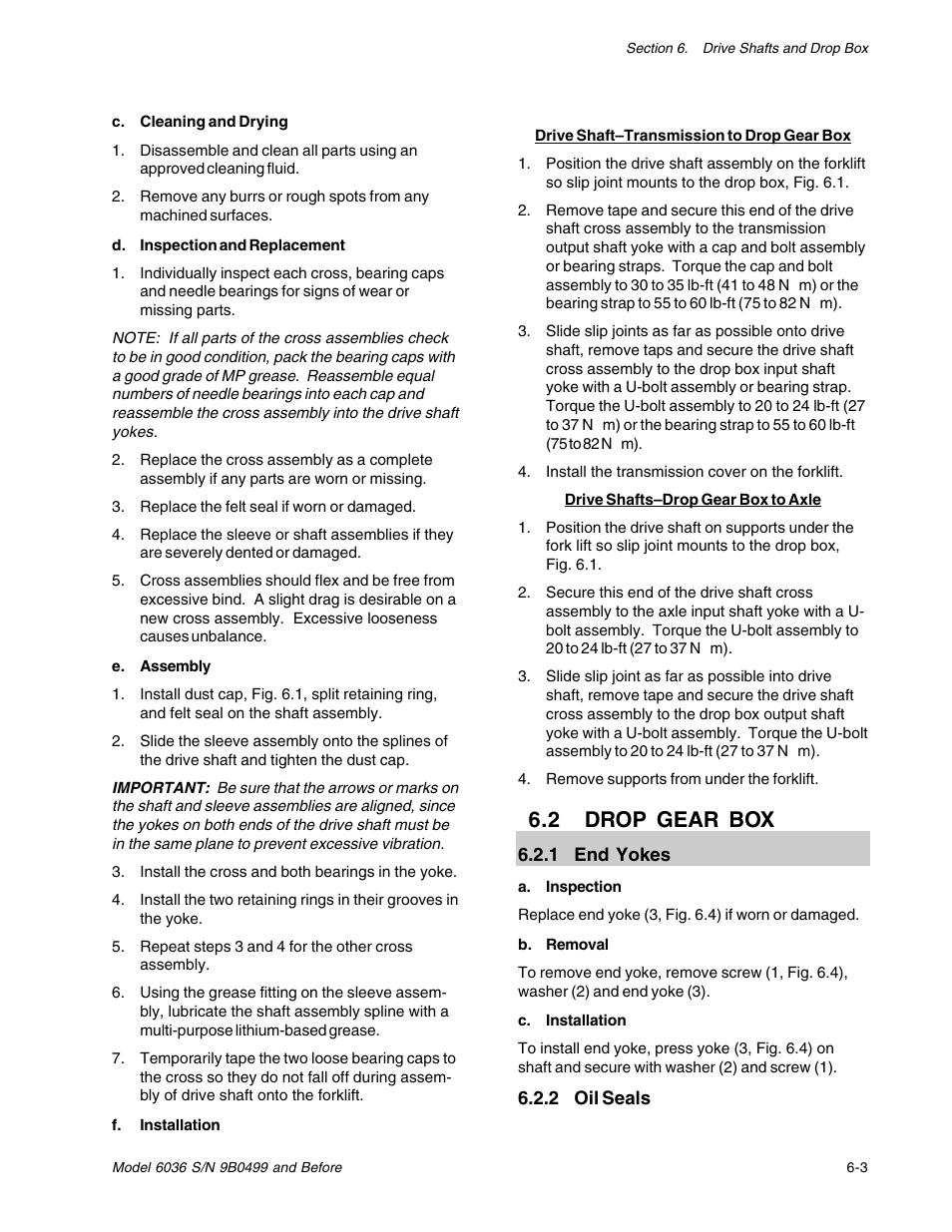 2 drop gear box | SkyTrak 6036 Service Manual User Manual | Page 77 / 280