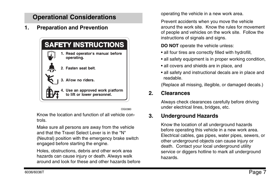 Operational considerations | SkyTrak 6036 Operation Manual User Manual | Page 13 / 110