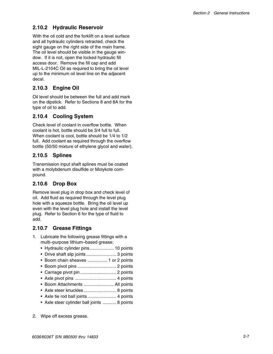 SkyTrak 6036 Service Manual User Manual | Page 17 / 342