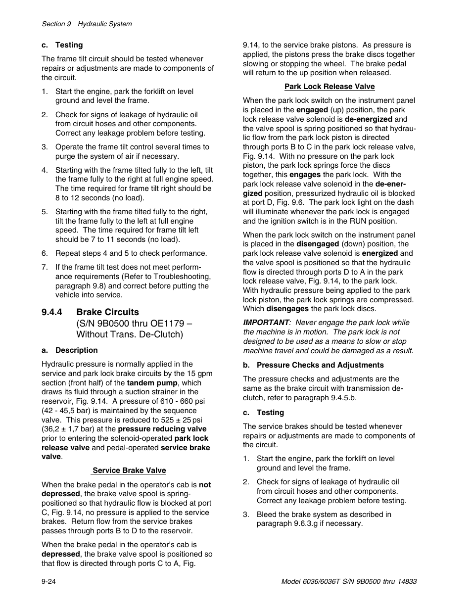 SkyTrak 6036 Service Manual User Manual | Page 174 / 342