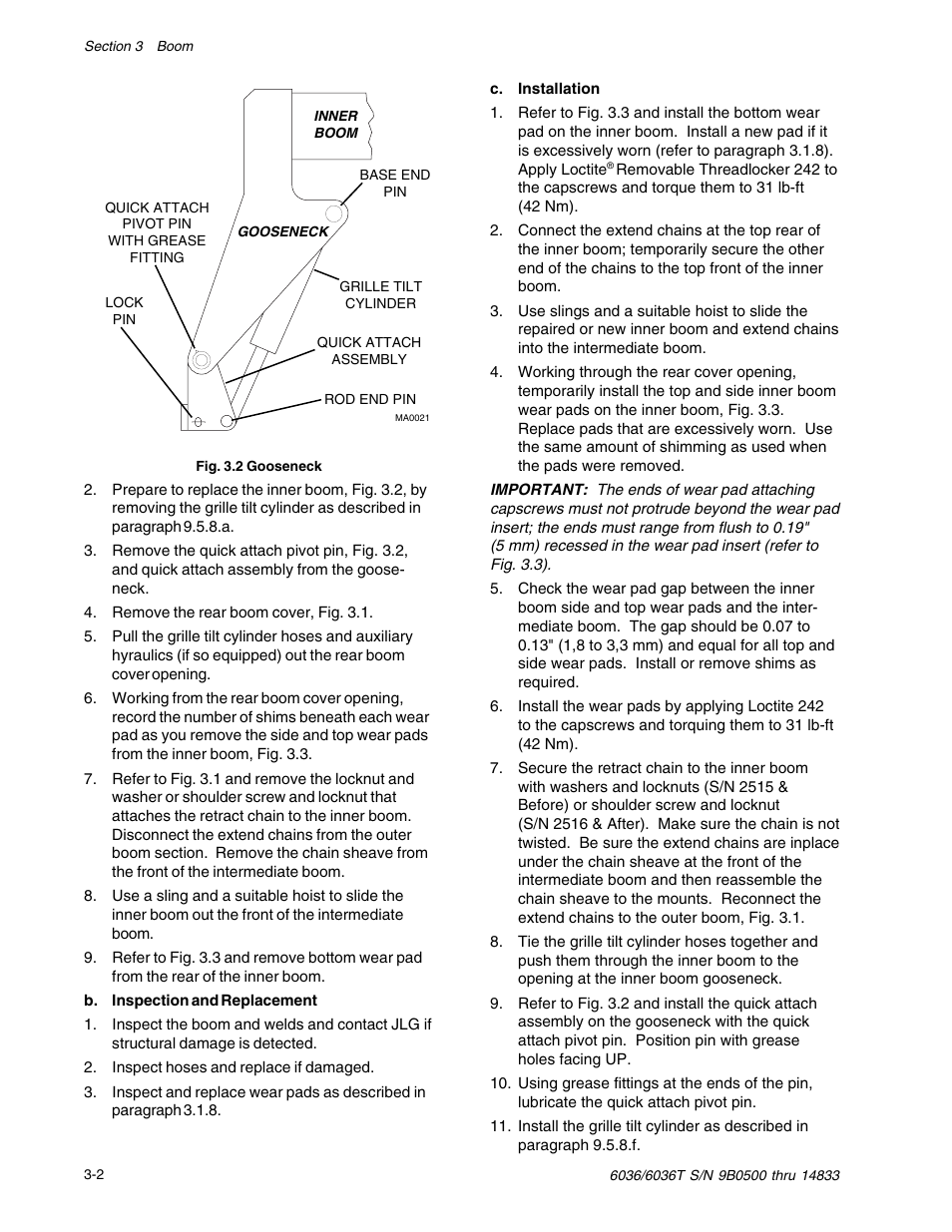 SkyTrak 6036 Service Manual User Manual | Page 20 / 342