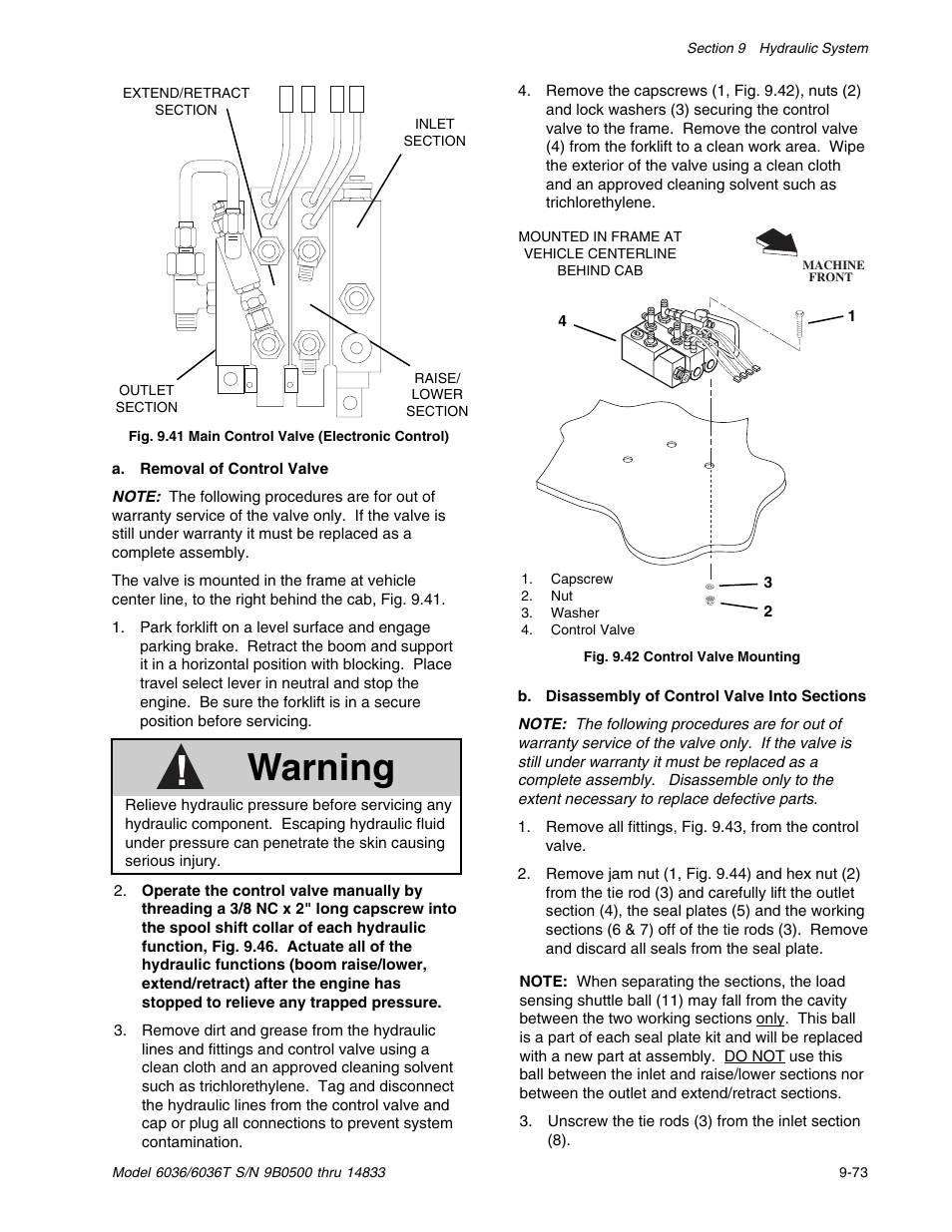 Warning | SkyTrak 6036 Service Manual User Manual | Page 223 / 342