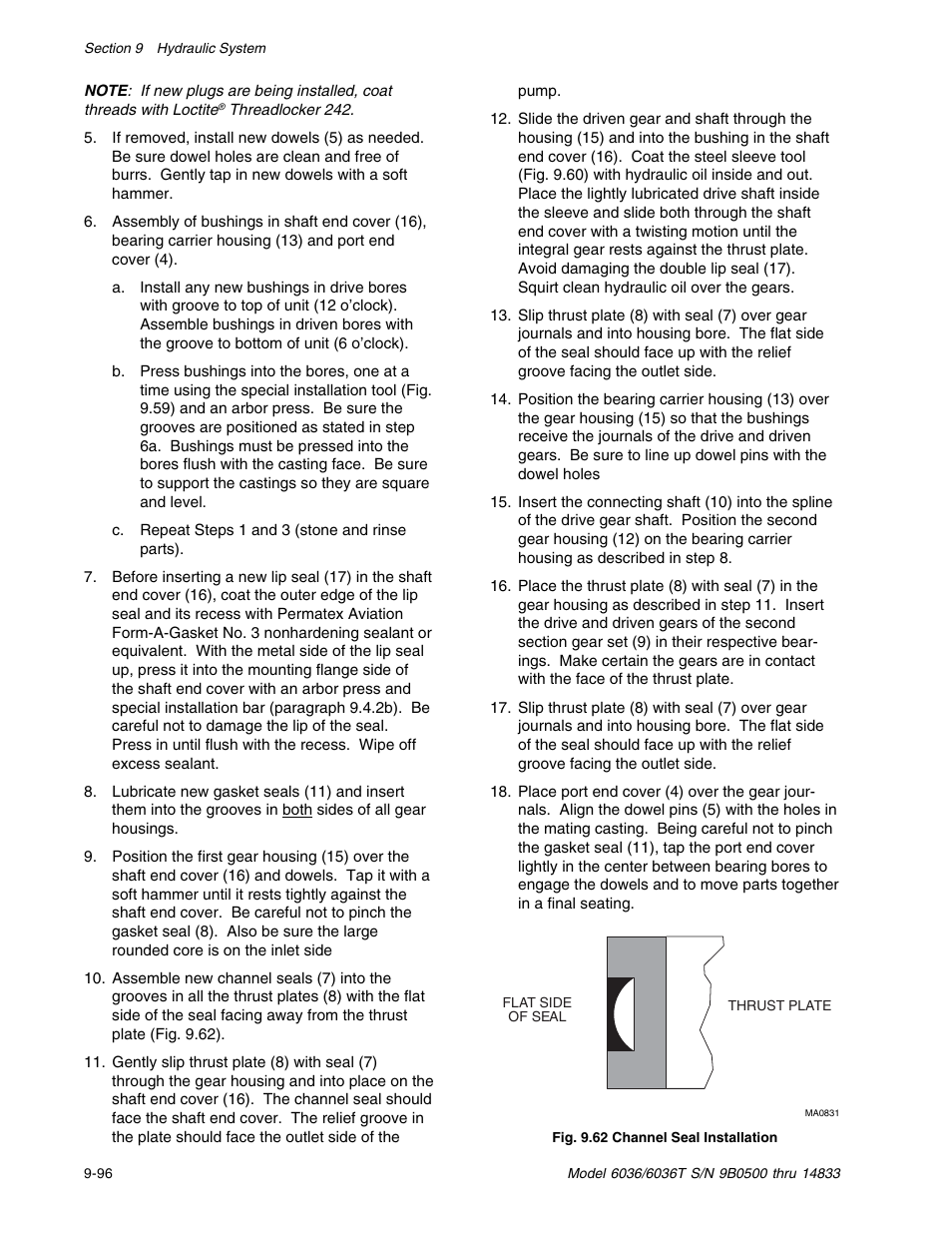 SkyTrak 6036 Service Manual User Manual | Page 246 / 342