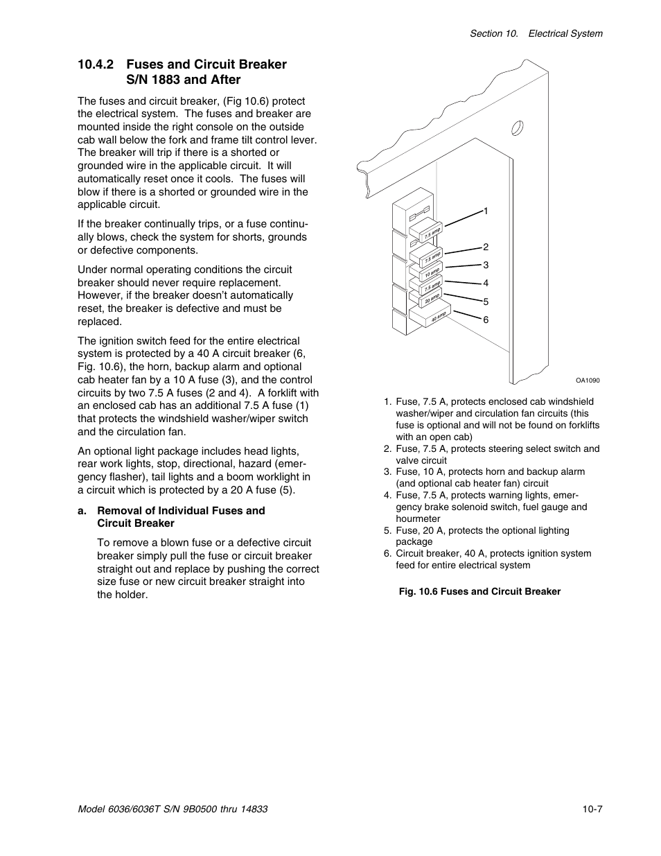 SkyTrak 6036 Service Manual User Manual | Page 269 / 342