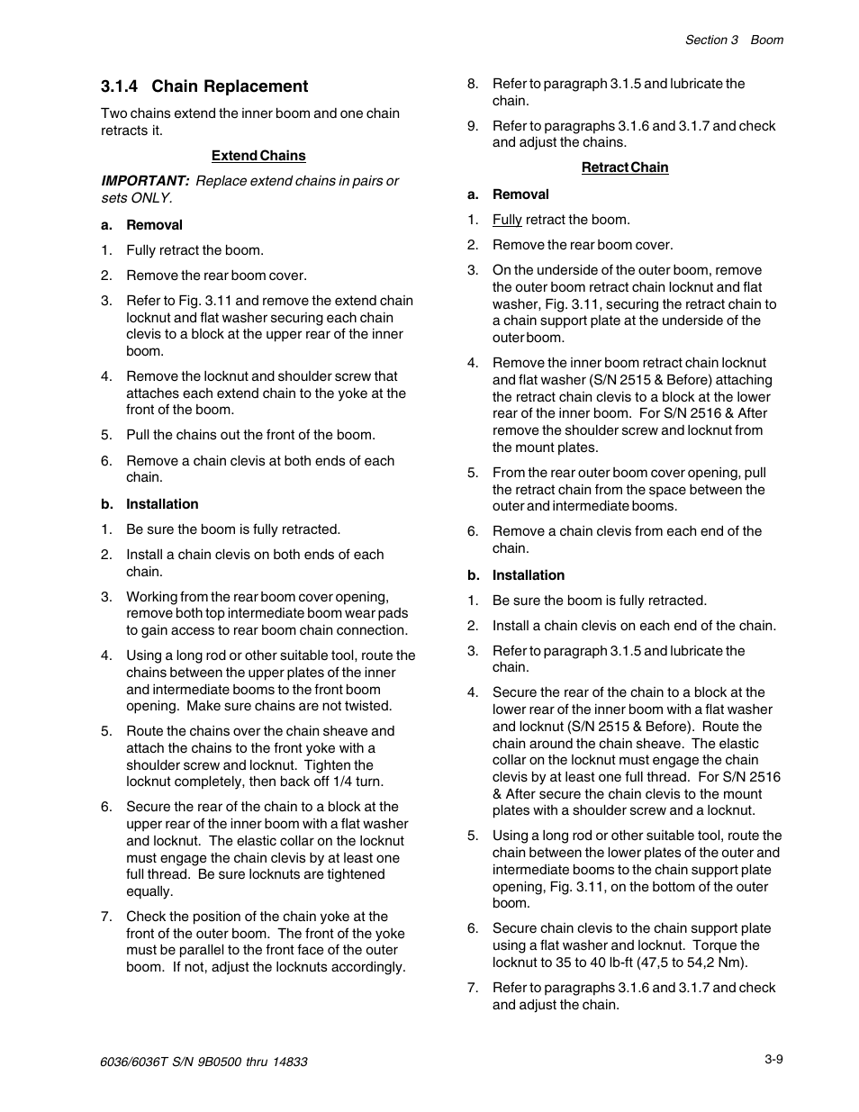 SkyTrak 6036 Service Manual User Manual | Page 27 / 342