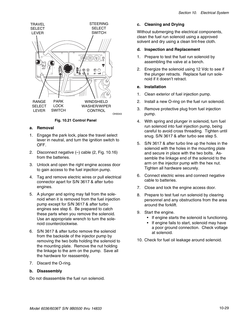 SkyTrak 6036 Service Manual User Manual | Page 291 / 342