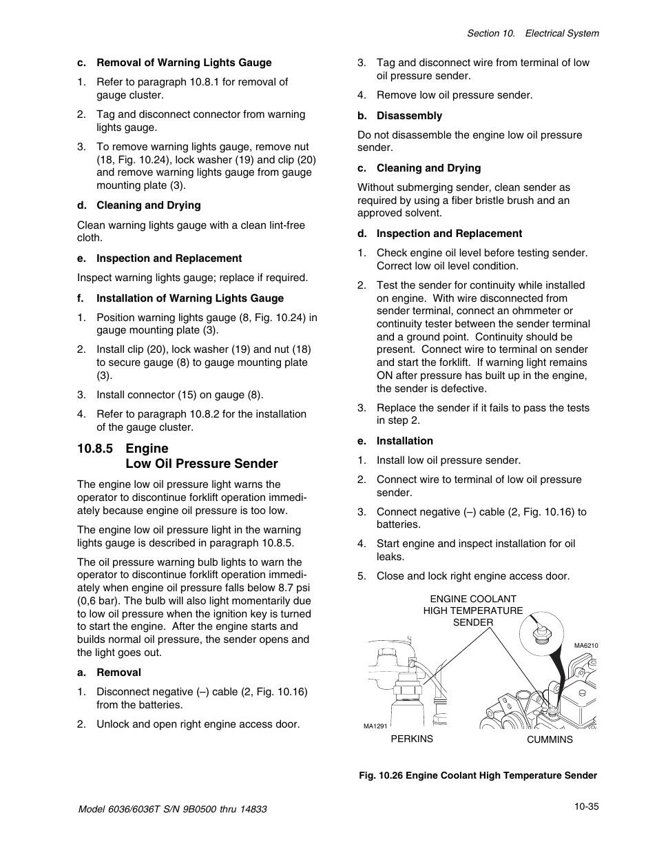 SkyTrak 6036 Service Manual User Manual | Page 297 / 342