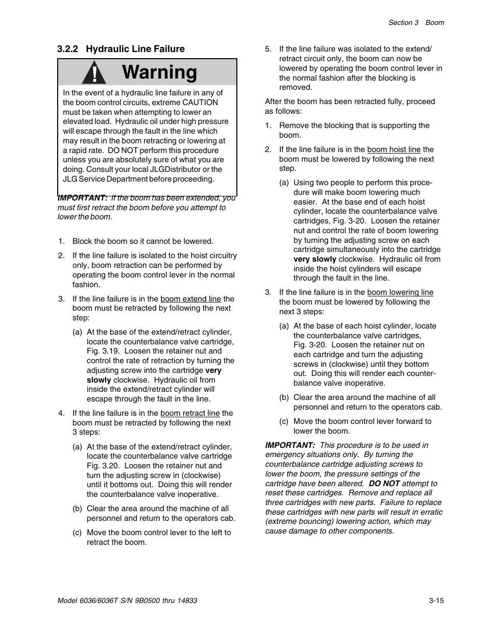 Warning | SkyTrak 6036 Service Manual User Manual | Page 33 / 342
