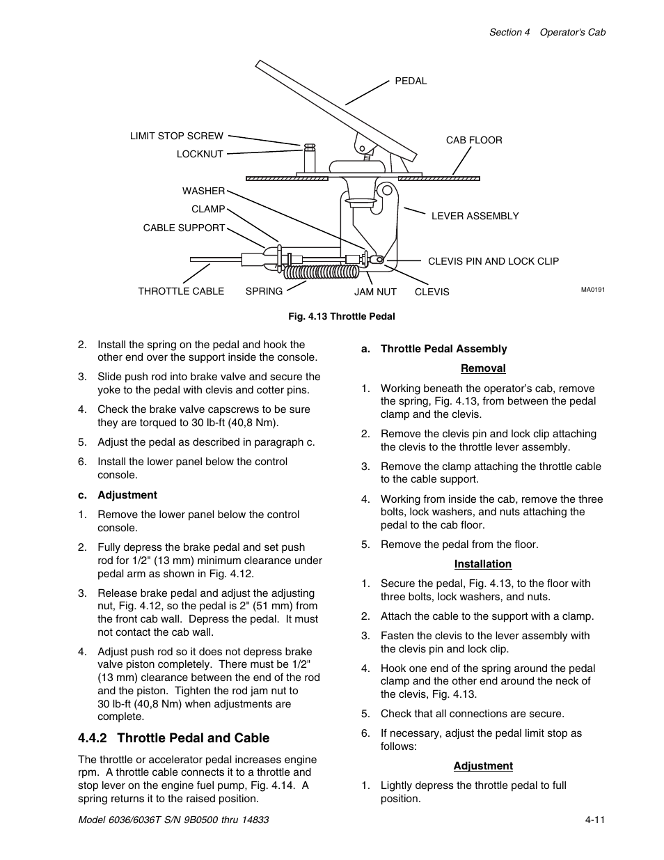 SkyTrak 6036 Service Manual User Manual | Page 47 / 342