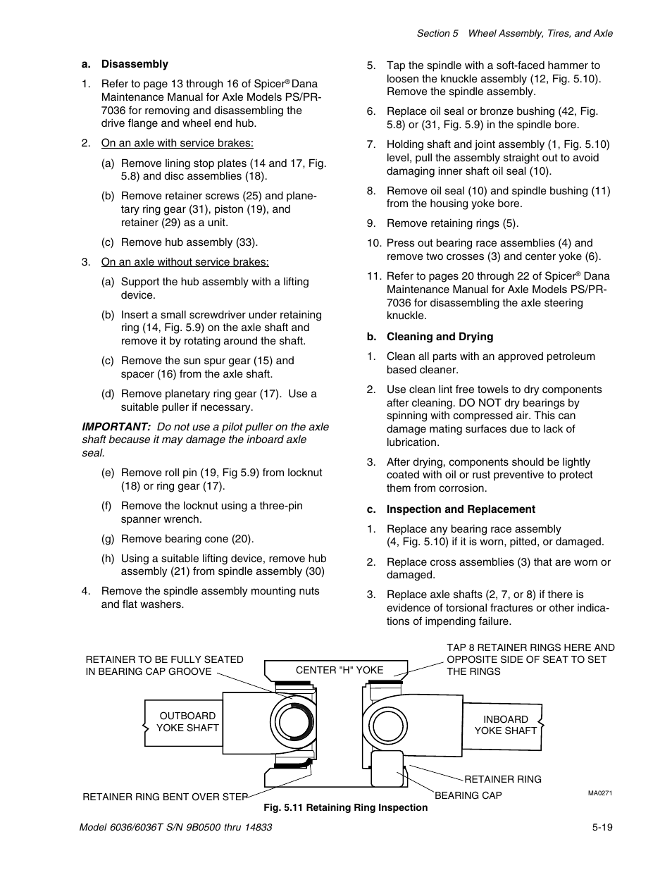 SkyTrak 6036 Service Manual User Manual | Page 69 / 342