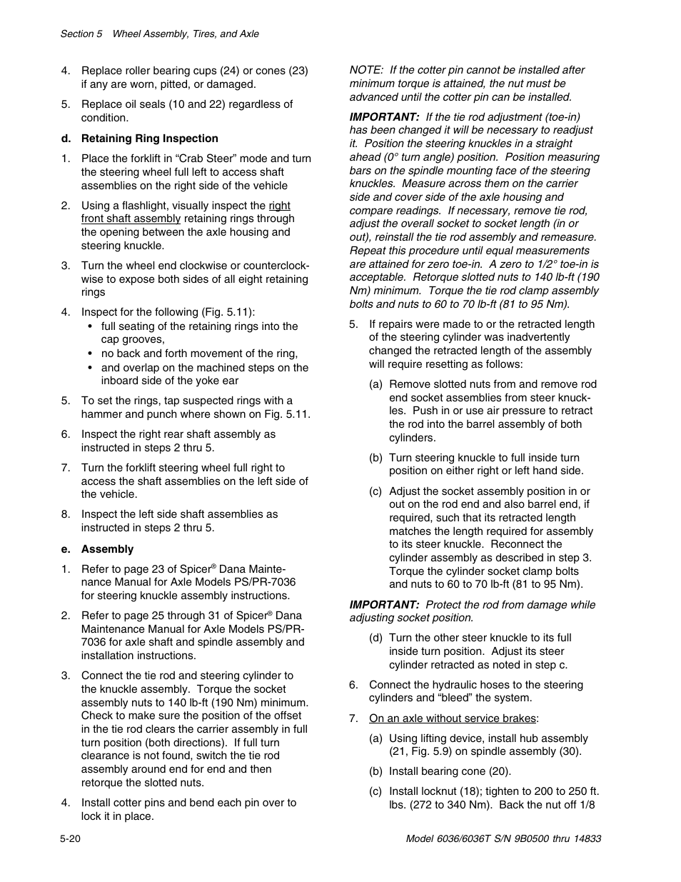 SkyTrak 6036 Service Manual User Manual | Page 70 / 342